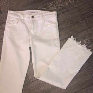 J Brand White Jeans